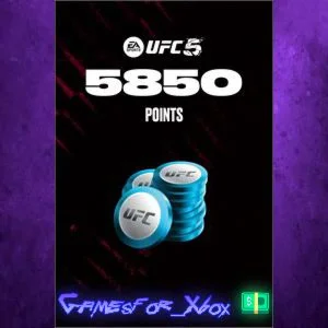 ️UFC 5 - 5850 UFC POINTS XBOX DLC