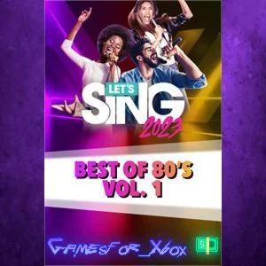 ️Let's Sing 2023 Best of 80's Vol. 1 Song Pac XBOX DLC