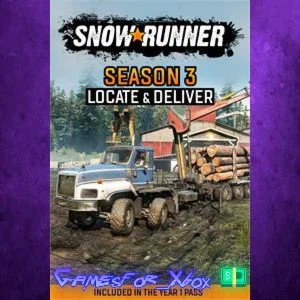 ️SnowRunner - Season 3 Locate & Deliver XBOX DLC