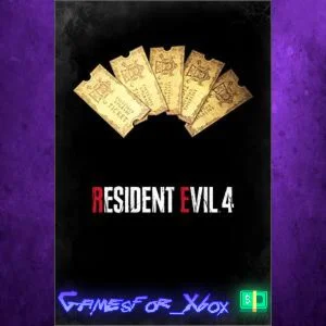Resident Evil 4 Weapon Exclusive Upgrade Ticket x5 A XB