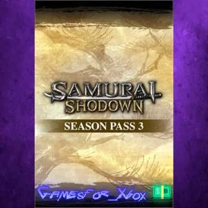 ️SAMURAI SHODOWN SEASON PASS 3 XBOX DLC