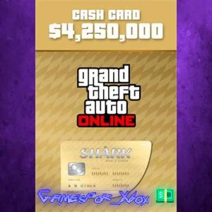 ️GTA Online Whale Shark Cash Card Xbox Series XBOX DLC