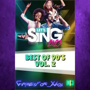 ️Let's Sing 2023 Best of 90's Vol. 2 Song Pac XBOX DLC