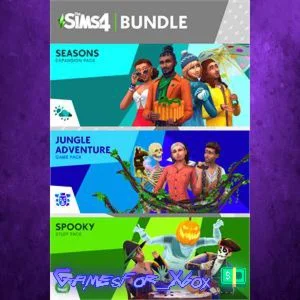 ️The Sims- Seasons, Jungle Adventure, Spooky  XBOX DLC