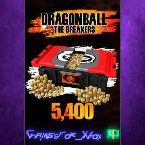 ️DRAGON BALL THE BREAKERS - 5400 TP Tokens XBOX DLC