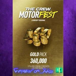 ️The Crew Motorfest Gold Pack 360,000 Crew Cr XBOX DLC