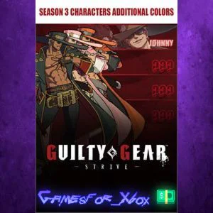 ️GGST Season 3 Characters Additional Colors XBOX DLC