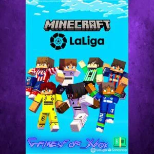 ️Minecraft LaLiga Skin Pack XBOX DLC