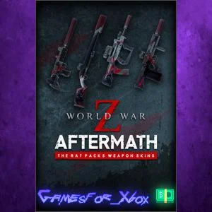 ️World War Z Aftermath - The Rat Packs Weapon XBOX DLC