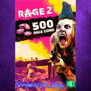 ☀️RAGE 2: 500 RAGE Coins XBOX💵DLC