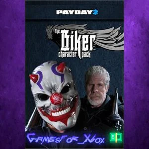 ️PAYDAY 2 CRIMEWAVE EDITION - The Biker Chara XBOX DLC
