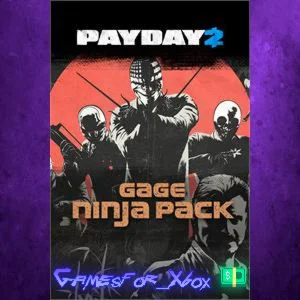 ️PAYDAY 2 CRIMEWAVE EDITION - The Gage Ninja  XBOX DLC