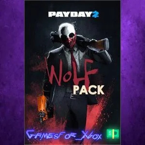 ️PAYDAY 2 CRIMEWAVE EDITION - The Wolf Pack XBOX DLC