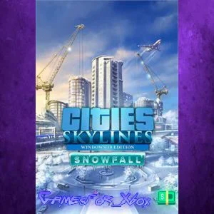 ️Cities Skylines - Snowfall WIND DLC