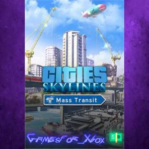️Cities Skylines - Mass Transit XBOX DLC