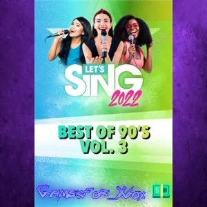 ️Let's Sing 2022 Best of 90's Vol. 3 Song Pac XBOX DLC