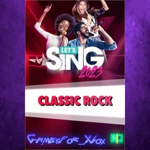 ️Let's Sing 2023 Classic Rock Song Pack XBOX DLC