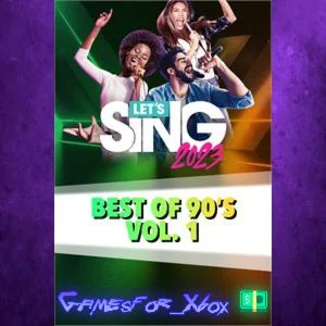 ️Let's Sing 2023 Best of 90's Vol. 1 Song Pac XBOX DLC