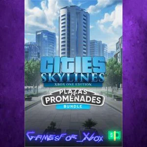 ️Cities Skylines - Plazas & Promenades Bundle XBOX DLC