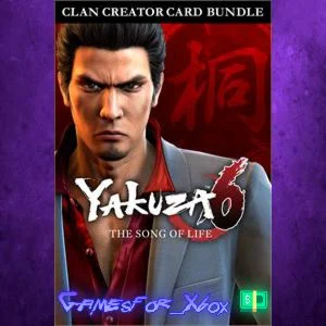 ️Yakuza 6 Song of Life Clan Creator Card Bund XBOX DLC