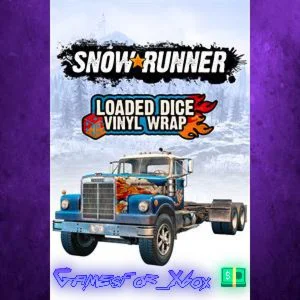 ️SnowRunner - Loaded Dice Vinyl Wrap XBOX DLC