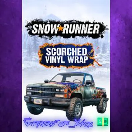 ☀ ️SnowRunner – Scorched Vinyl Wrap XBOX DLC