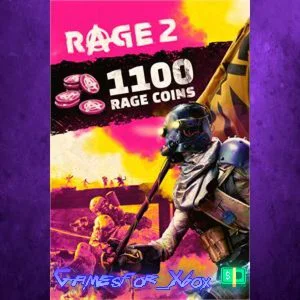 ️RAGE 2 1100 RAGE Coins XBOX DLC