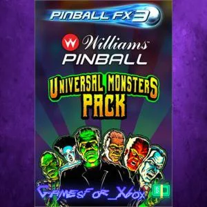 ️Pinball FX3 - Williams Pinball Universal Mon XBOX DLC