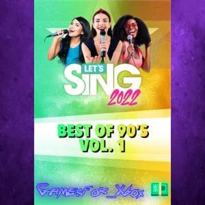 ️Let's Sing 2022 Best of 90's Vol. 1 Song Pac XBOX DLC