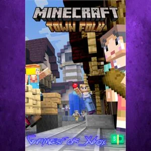 ️Minecraft Town Folk Skin Pack XBOX DLC