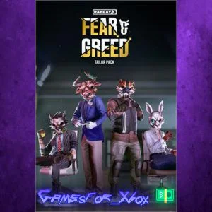 ️PAYDAY 3 Fear & Greed Tailor Pack XBOX DLC