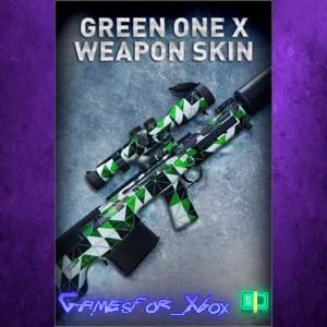 ️Green One X Weapon Skin XBOX DLC
