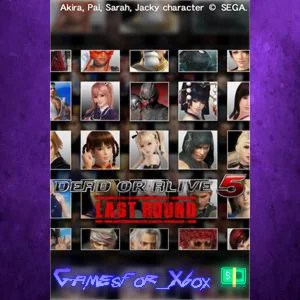 ️DOA5LR Core Fighters 30 Character Set XBOX DLC