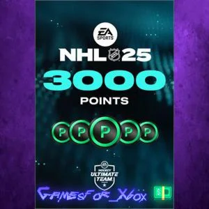 ️NHL 25 - NHL POINTS 2500 +500 Bonus XBOX DLC