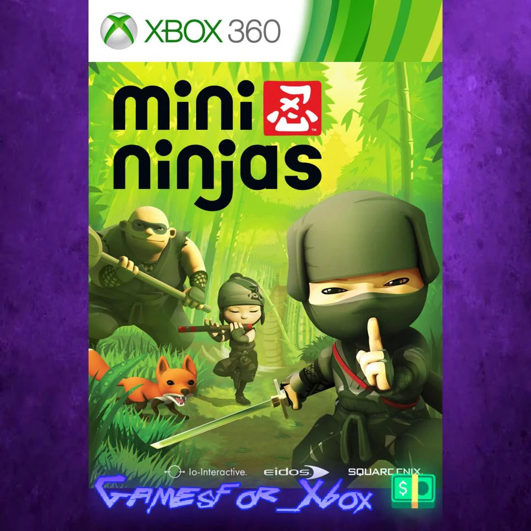 ️MINI NINJAS XBOX