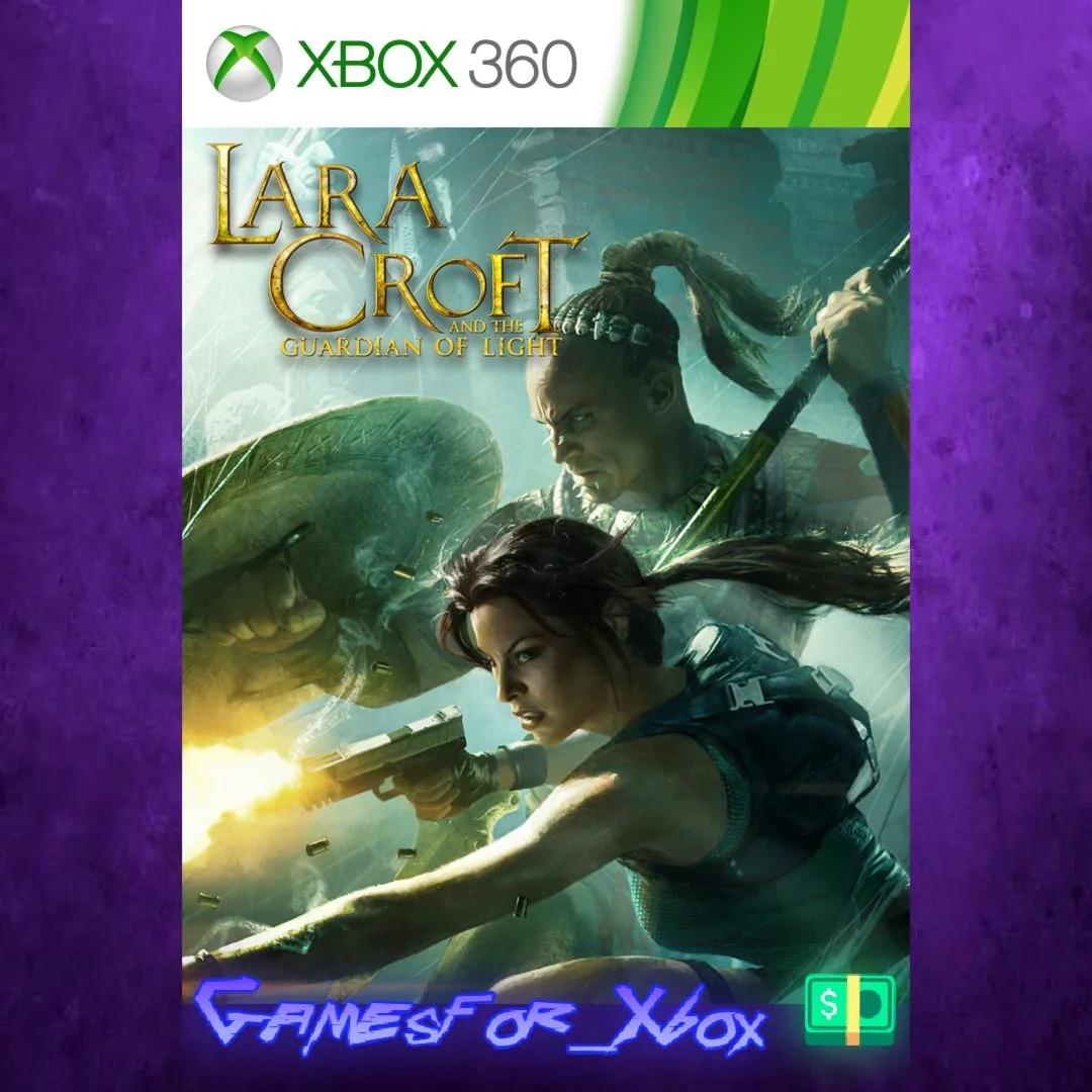 ️Lara Croft and the Guardian of Light XBOX