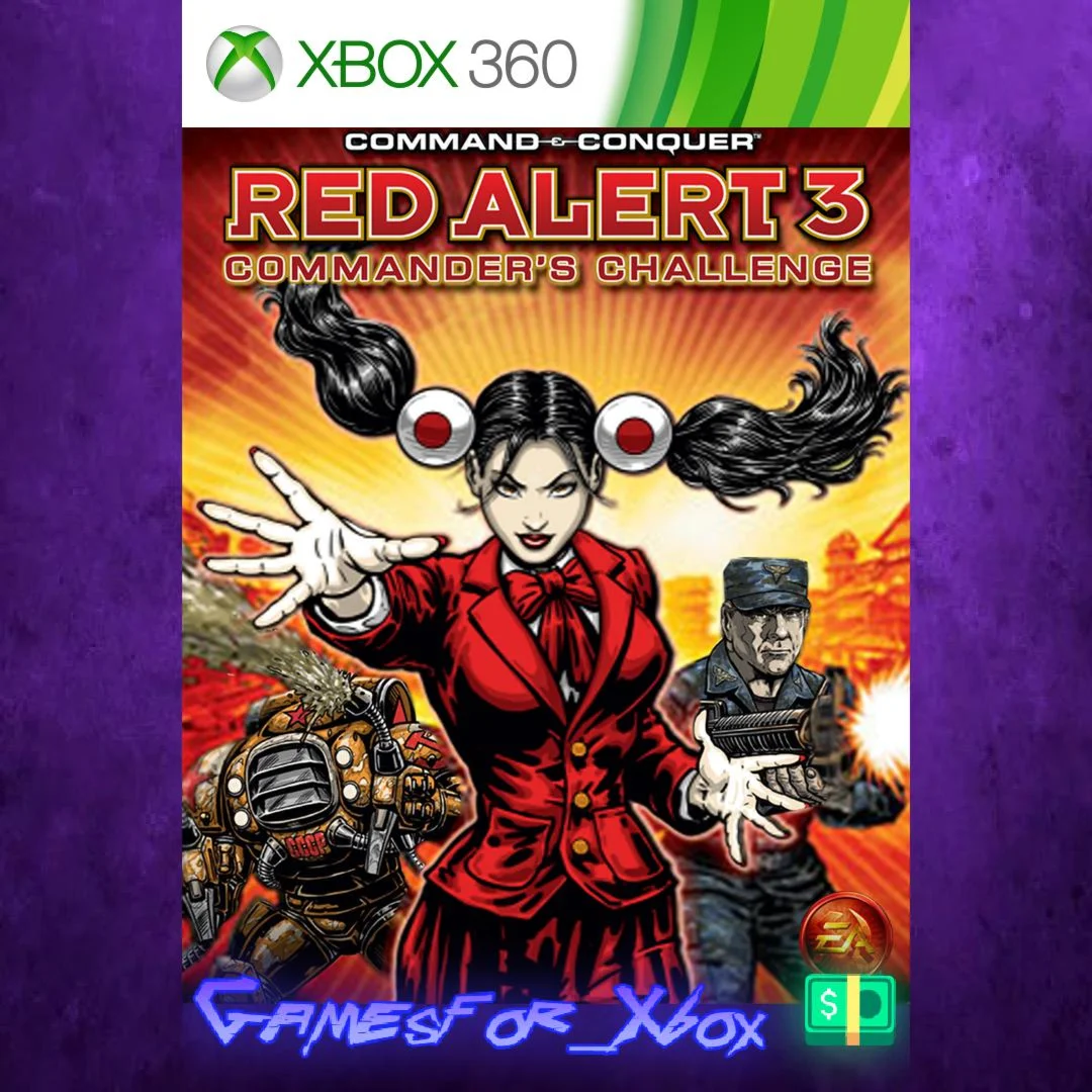 ️Command & Conquer Red Alert 3 Commander's Challe XBOX
