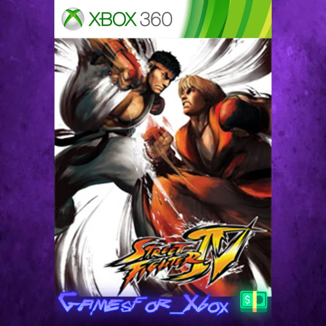 ️STREET FIGHTER IV XBOX