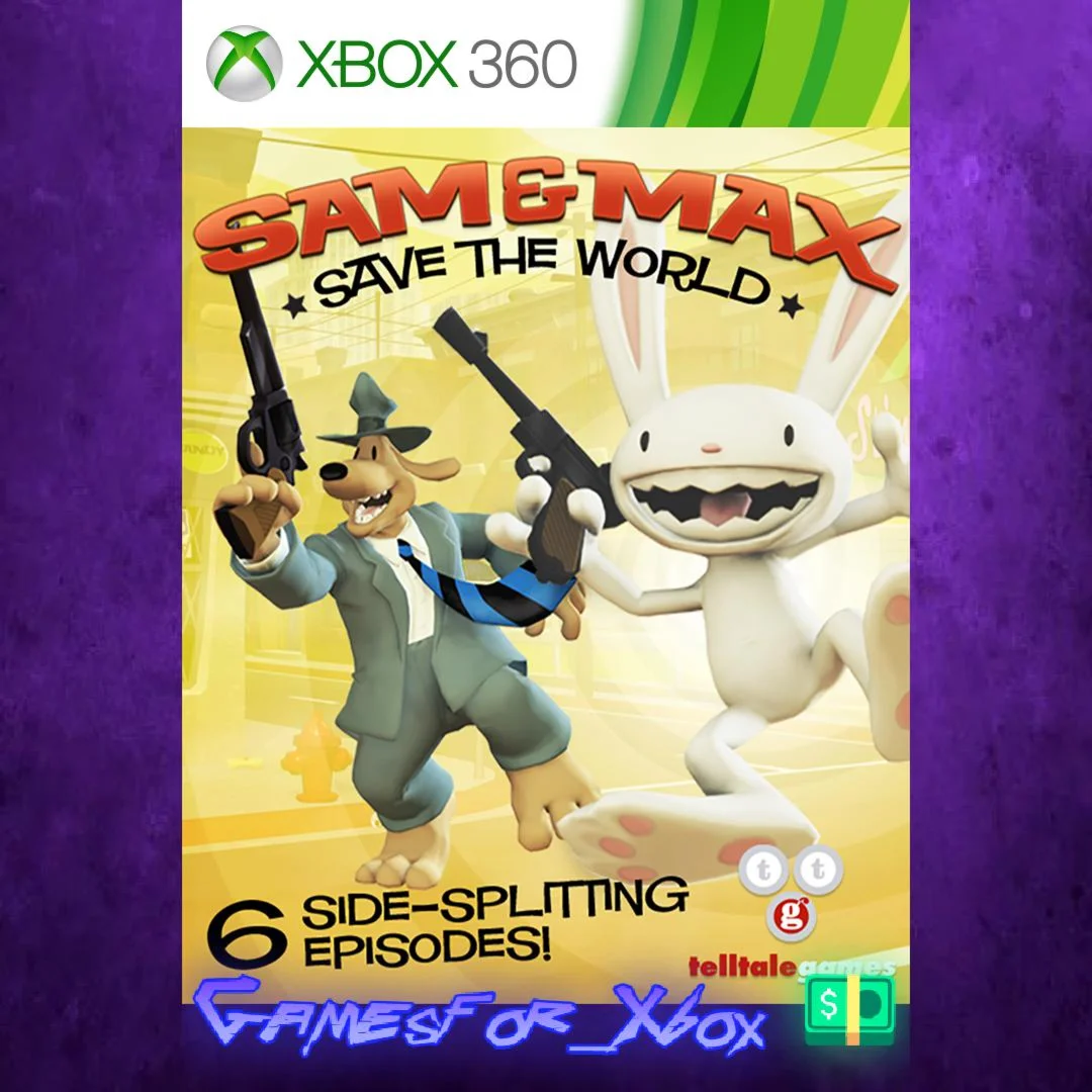 ️Sam&Max Save the World XBOX