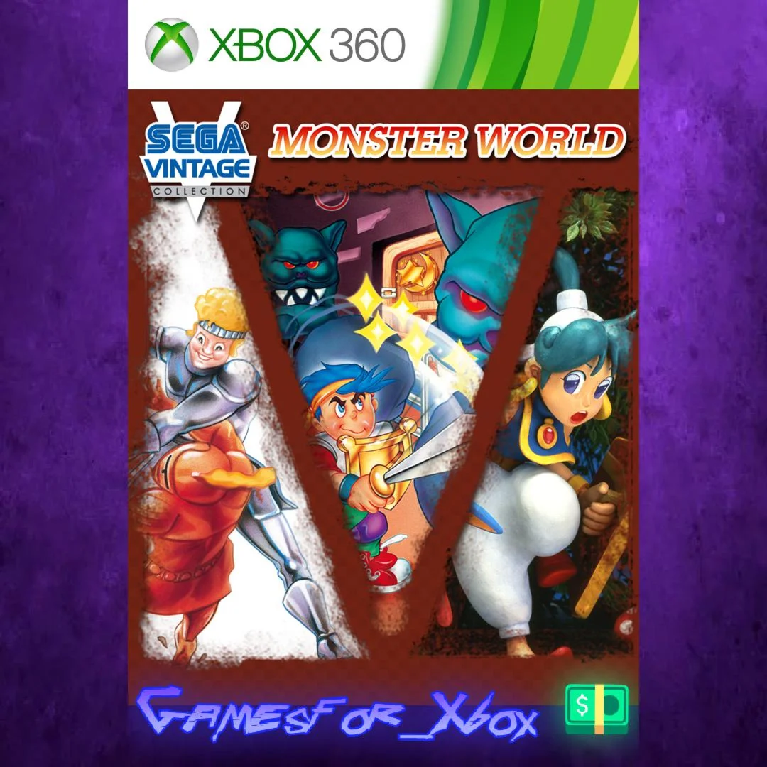 ️Sega Vintage Collection Monster World XBOX