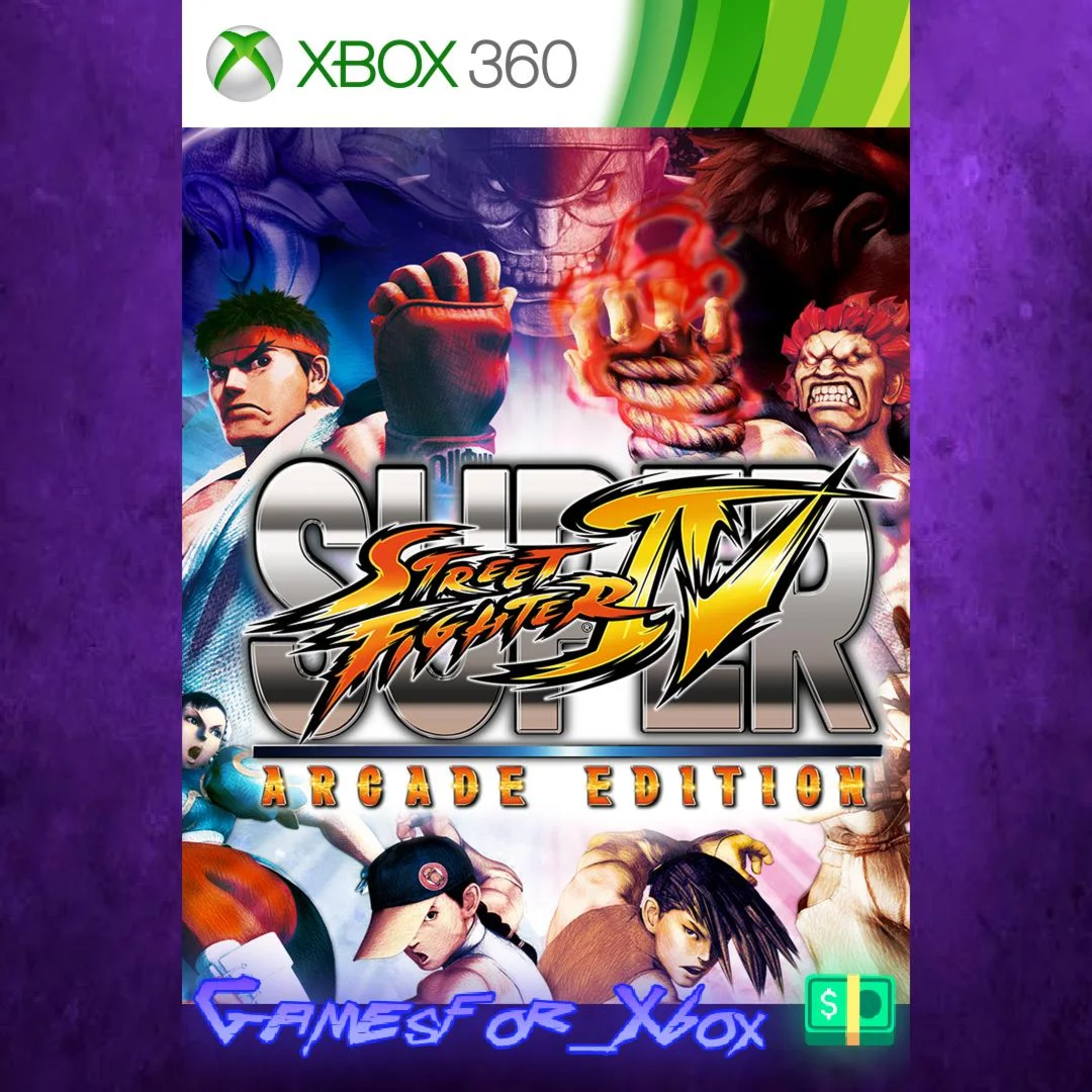 ️SUPER STREETFIGHTER IV ARCADE EDITION XBOX
