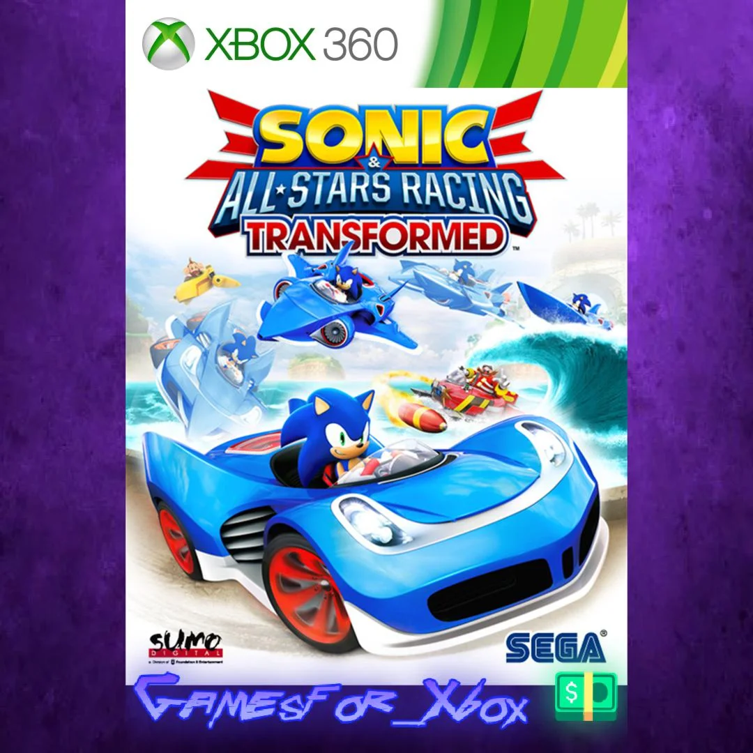 ️Sonic & All-Stars Racing Transformed XBOX