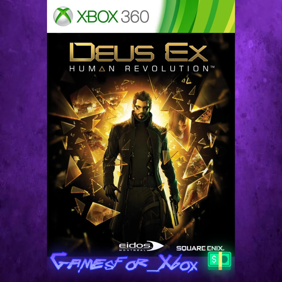 ️DEUS EX HUMAN REVOLUTION XBOX