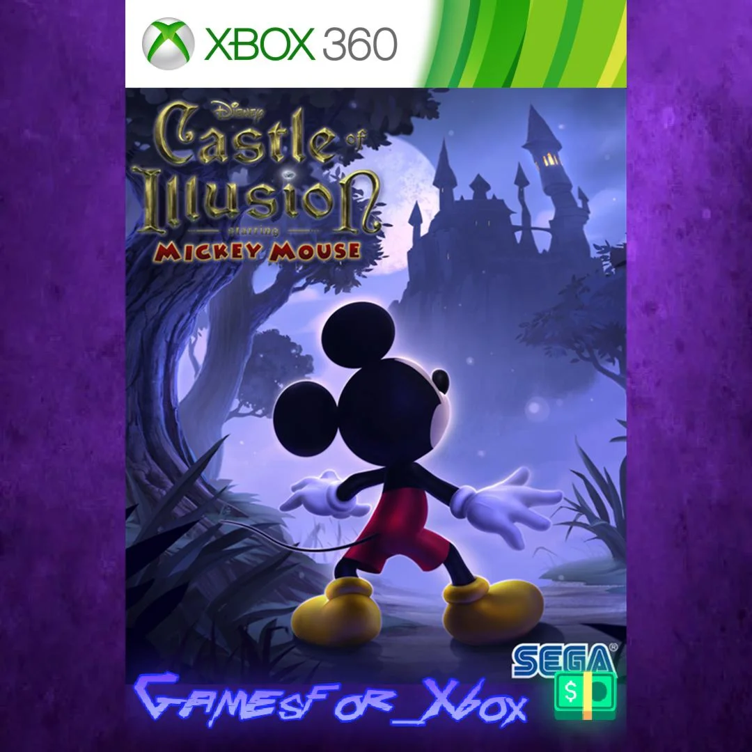 ️Castle of Illusion Starring Mickey Mouse XBOX