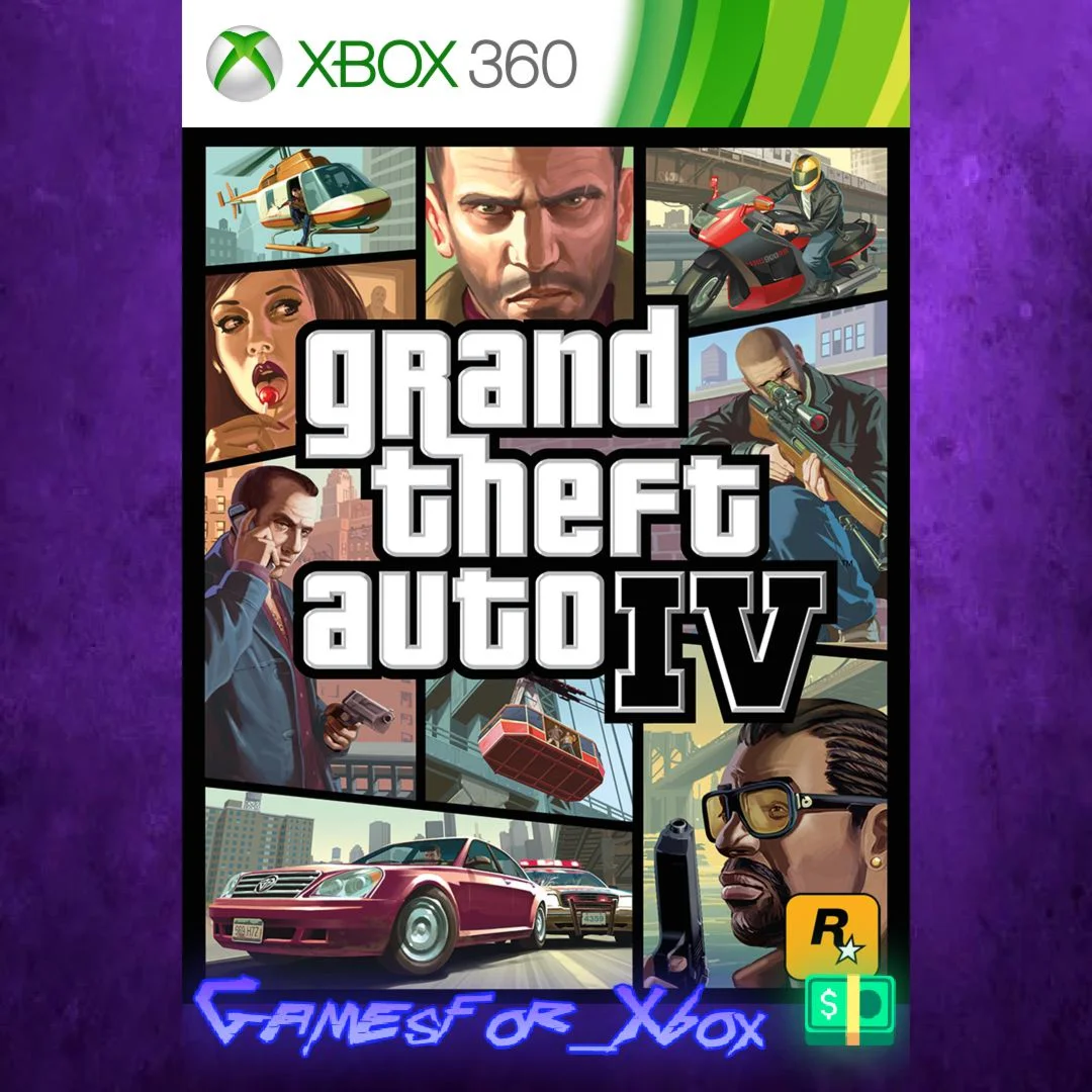 ️Grand Theft Auto IV XBOX