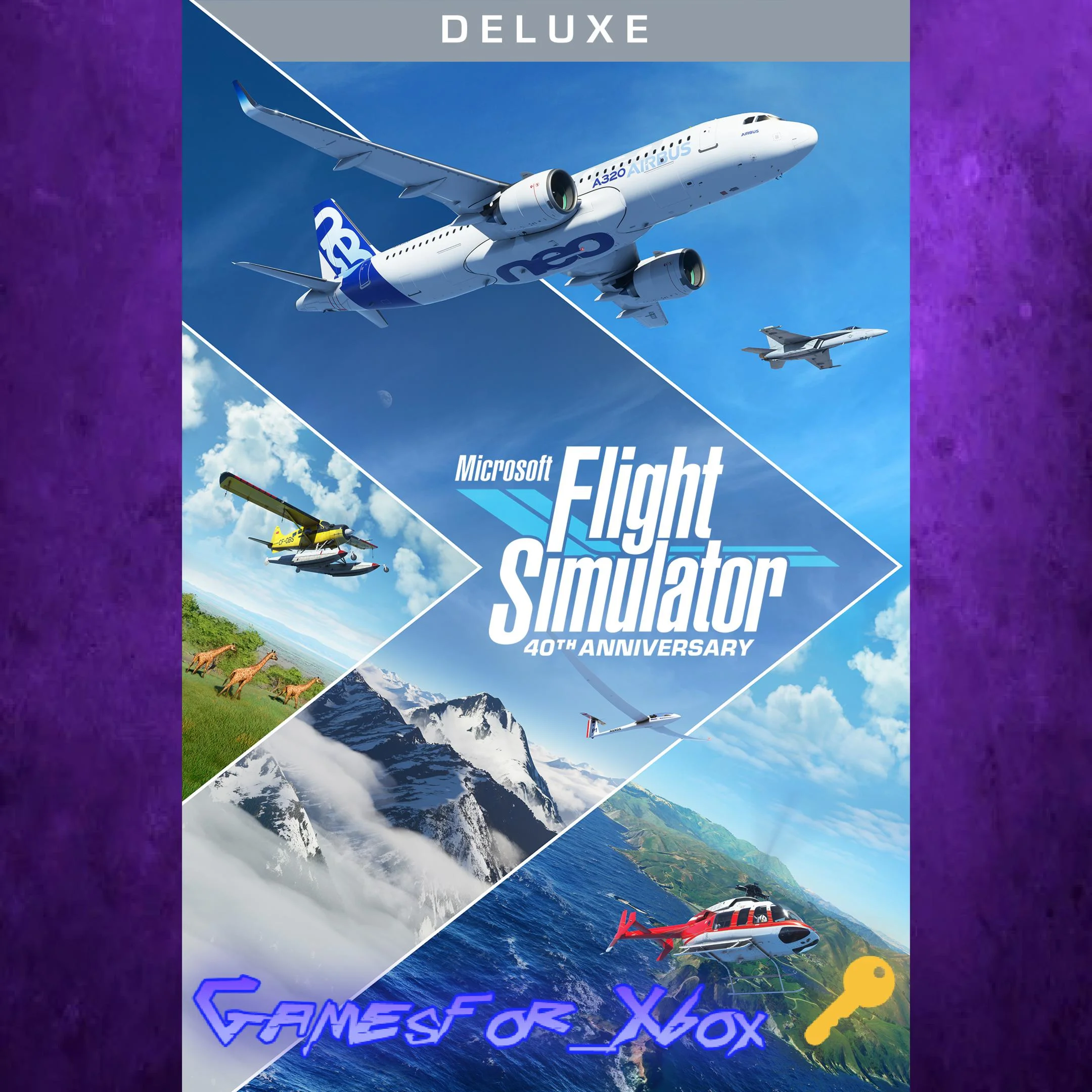 Microsoft Flight Simulator Deluxe 40th Annive XBOX Ключ
