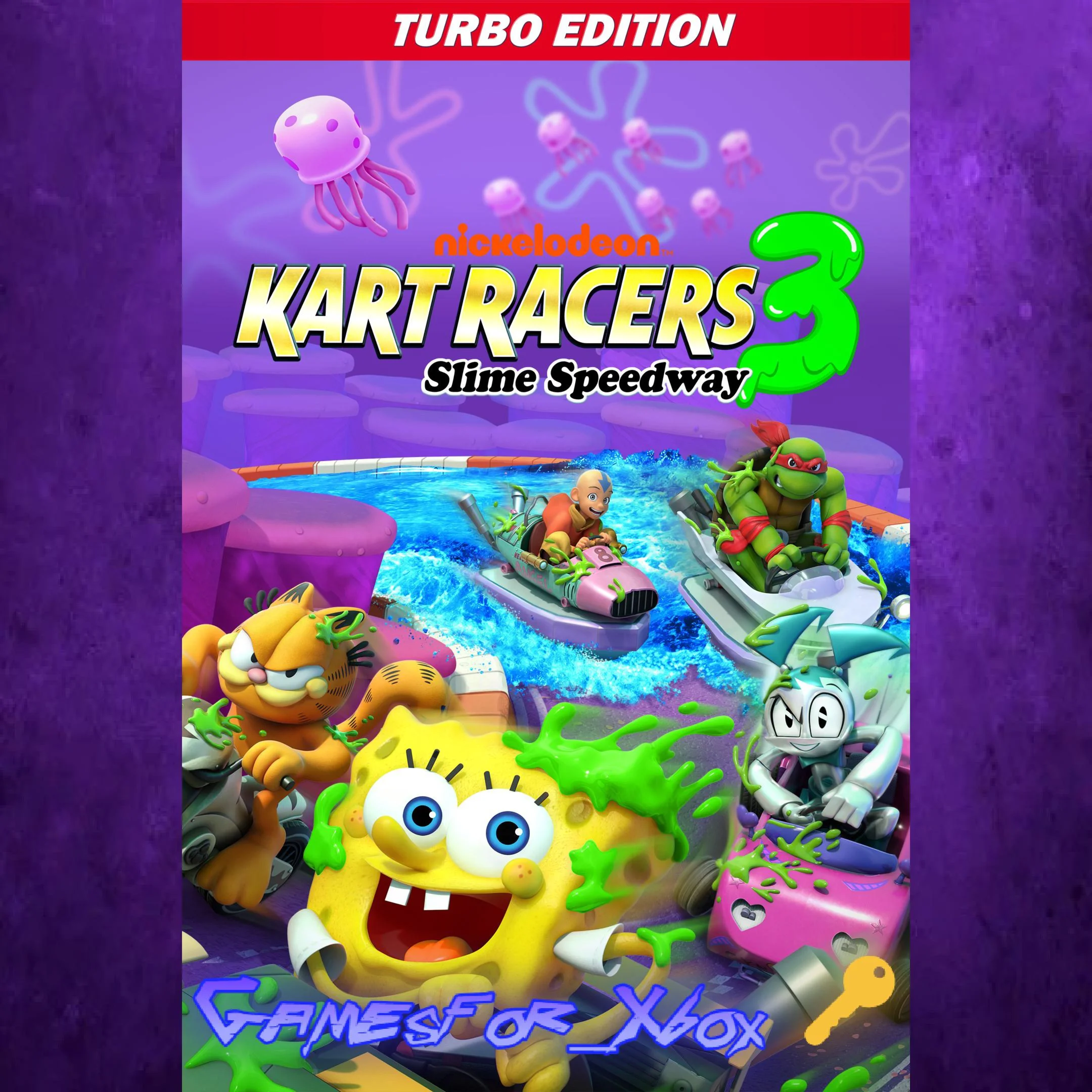 Nickelodeon Kart Racers 3 Slime Speedway Turb XBOX Ключ
