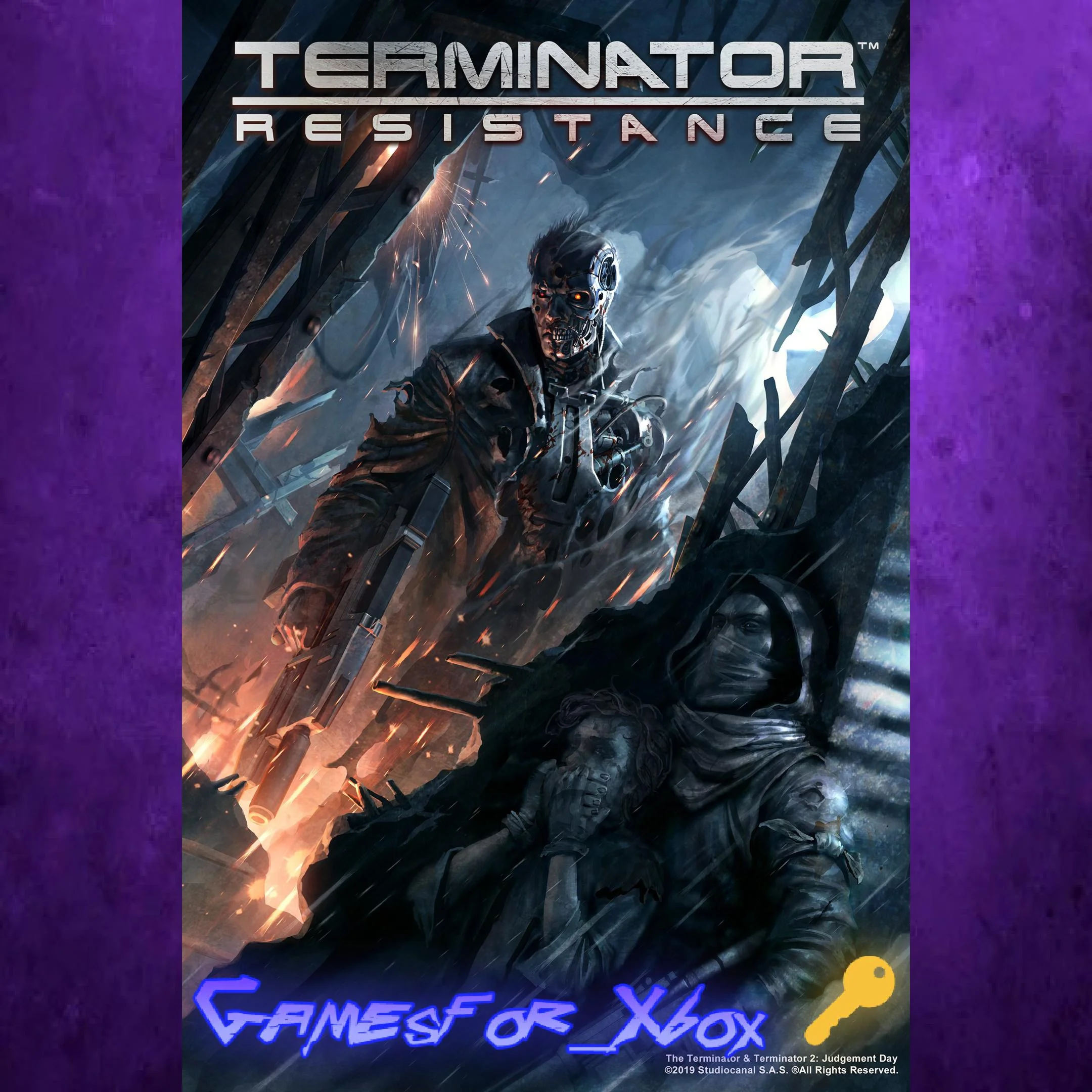 TERMINATOR RESISTANCE XBOX Ключ