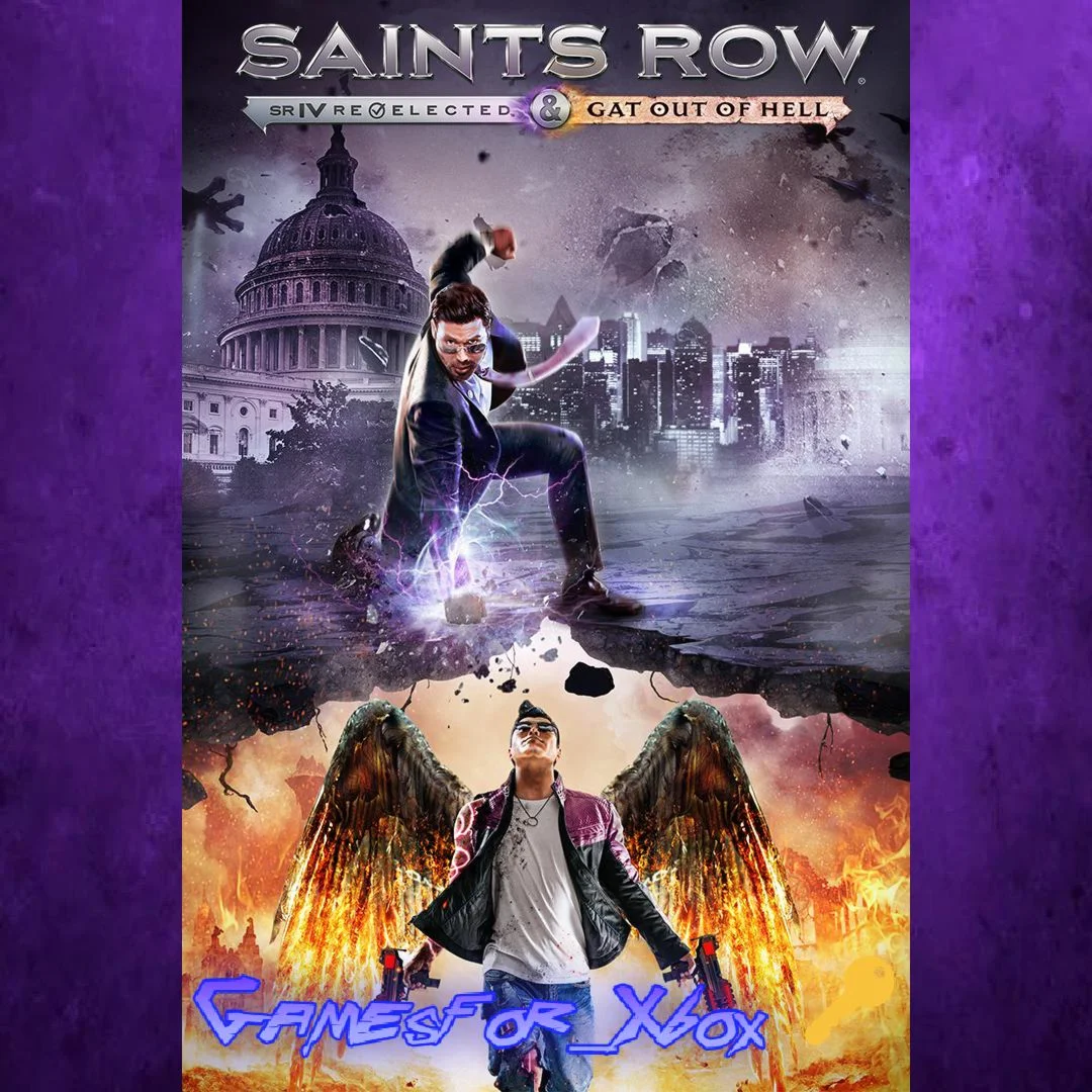 Saints Row IV Re-Elected & Gat out of Hell XBOX Ключ