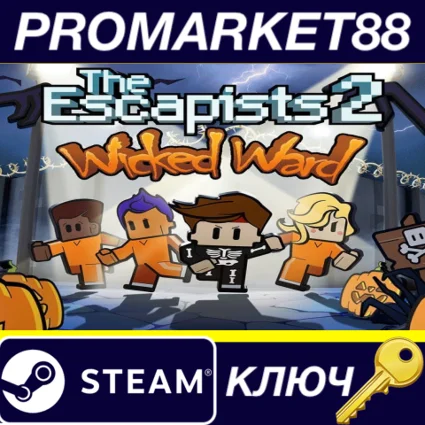 ⭐ The Escapists 2 - Wicked Ward DLC Steam КЛЮЧ 🔑 GLOBAL